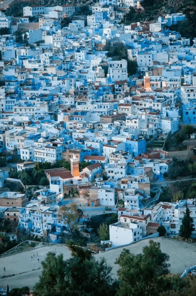 Blue alleyway in Chefchaouen